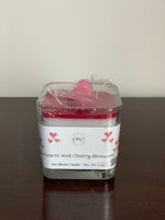 Hearts and Cherry Blossoms Candle